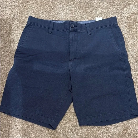 Banana Republic aiden Blue Flat Front Shorts Mid-Thigh Length - Picture 1 of 2